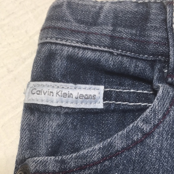 18m ((5/$20) Calvin Klein Straight Leg Stretch Jeans - Picture 10 of 16